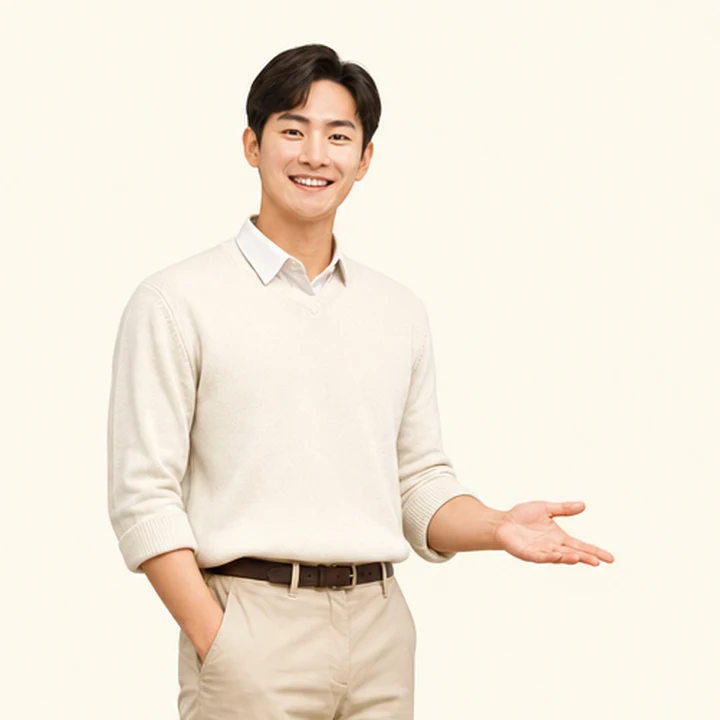 기아 레이 장기렌트 상담 신청을 안내하는 담당자